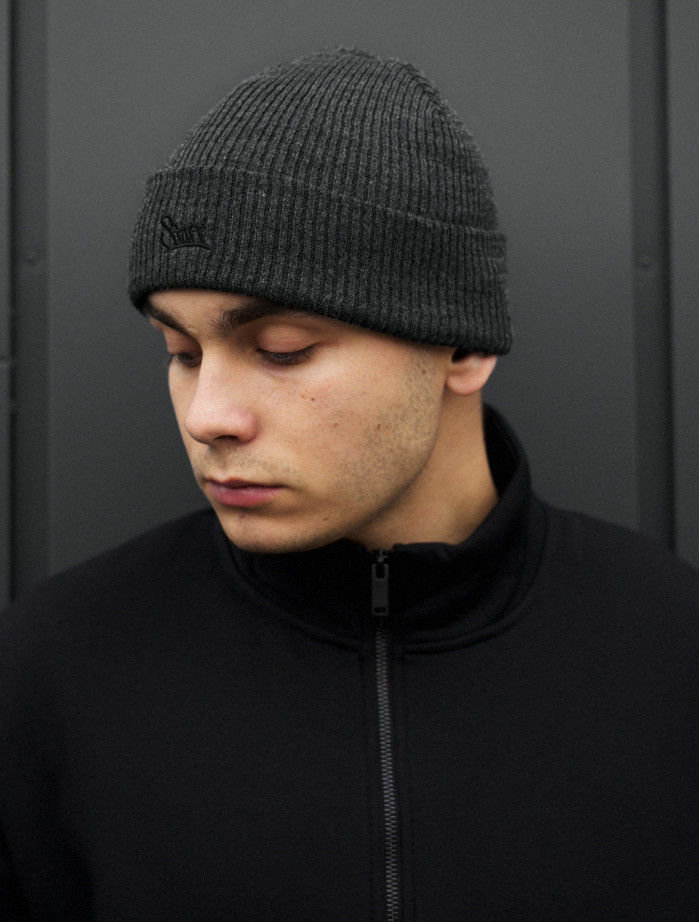 Czapka Staff 6 graphite logo