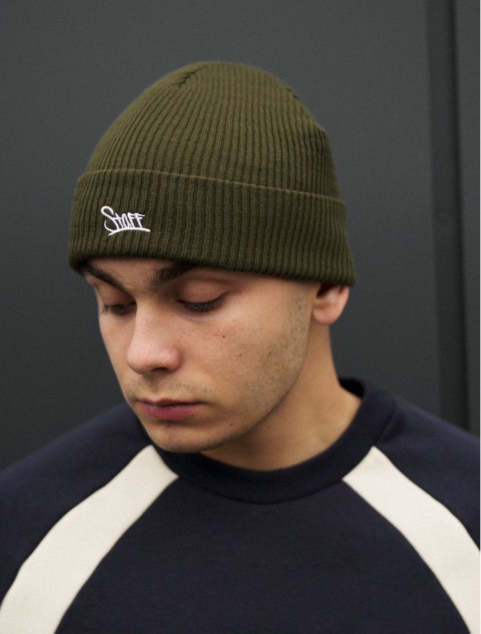 Czapka Staff 6 khaki logo