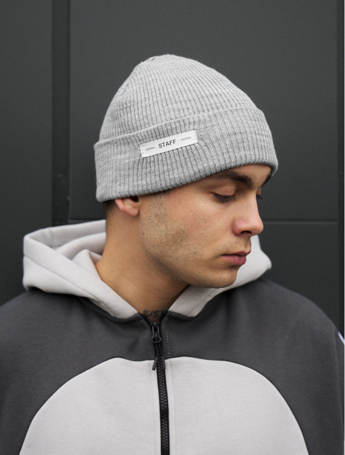 Czapka Staff light gray original