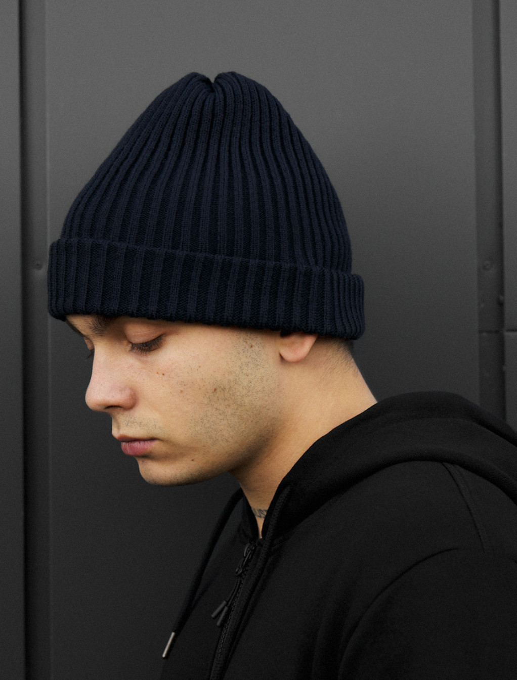 Czapka Staff 10 long navy