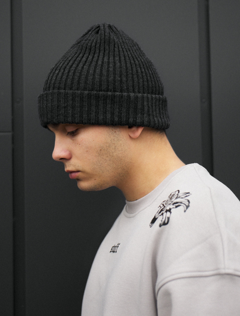 Czapka Staff 10 long graphite