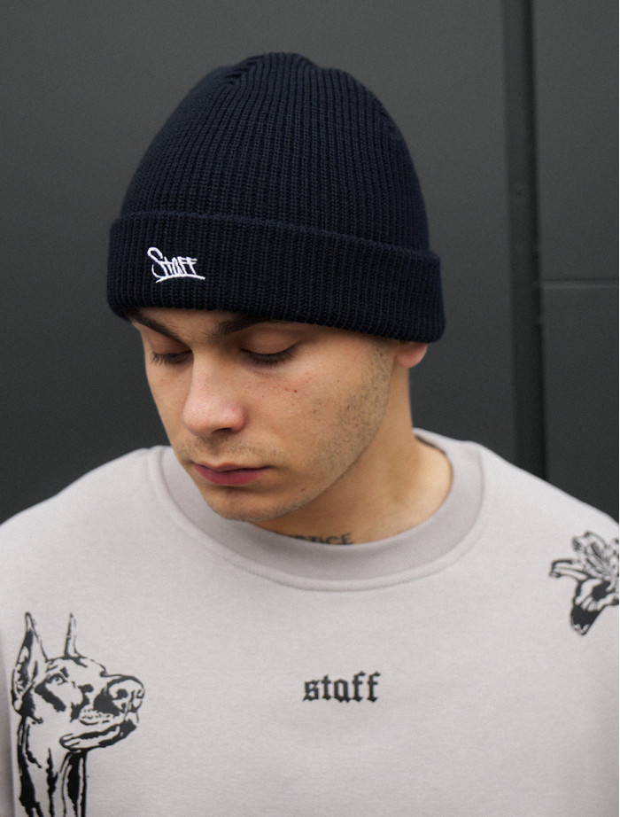Czapka Staff 12 logo navy