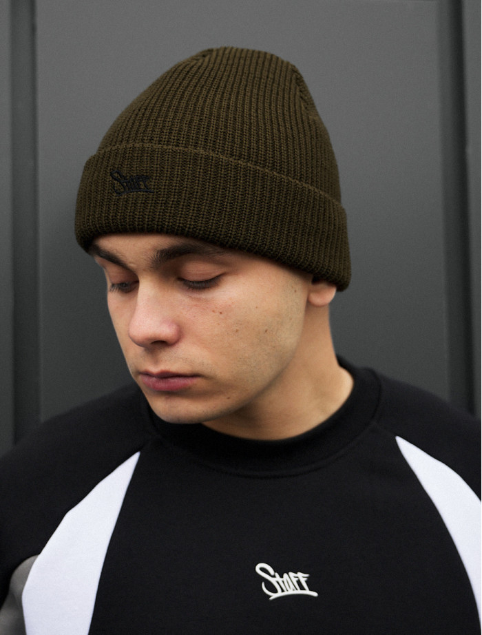 Czapka Staff 12 logo khaki