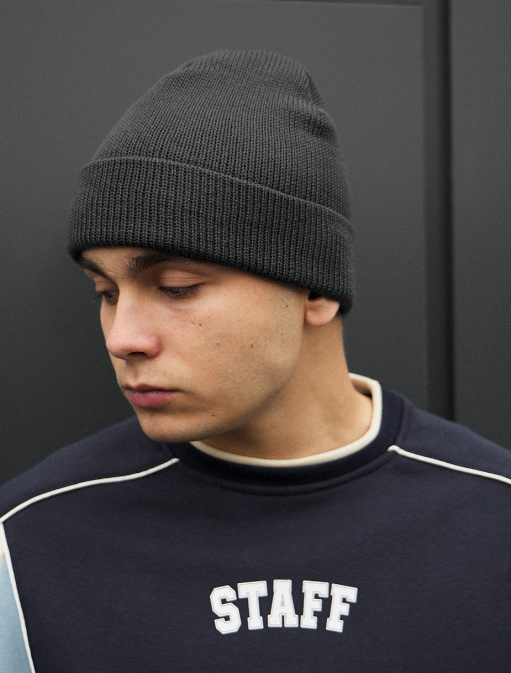 Czapka Staff 14 dark gray