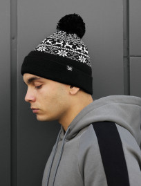 Czapka Staff black & white pattern