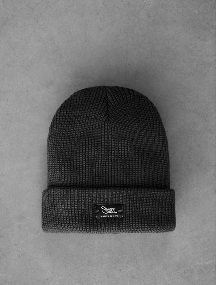Czapka Staff 12 dark gray logo basic
