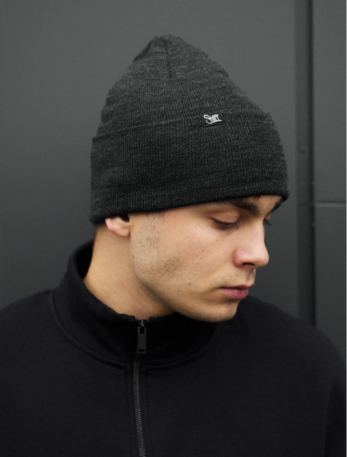 Czapka Staff 11 graphite logo long