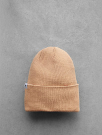 Czapka Staff 11 beige logo long