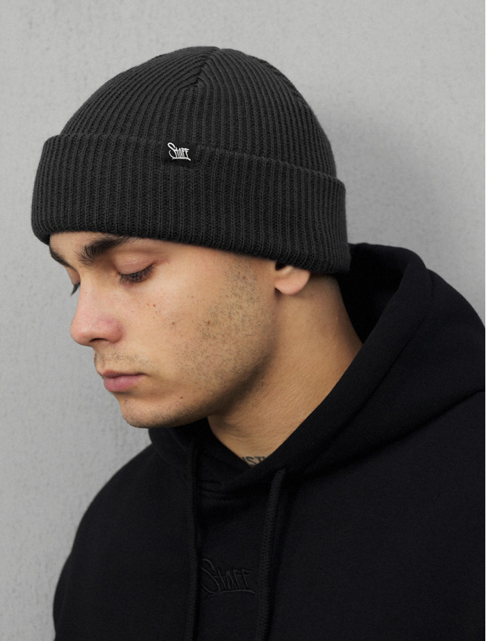 Czapka Staff b2 dark gray