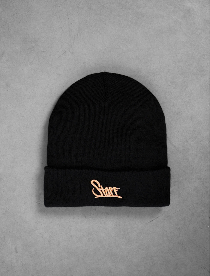 Czapka Staff 24 logo gold