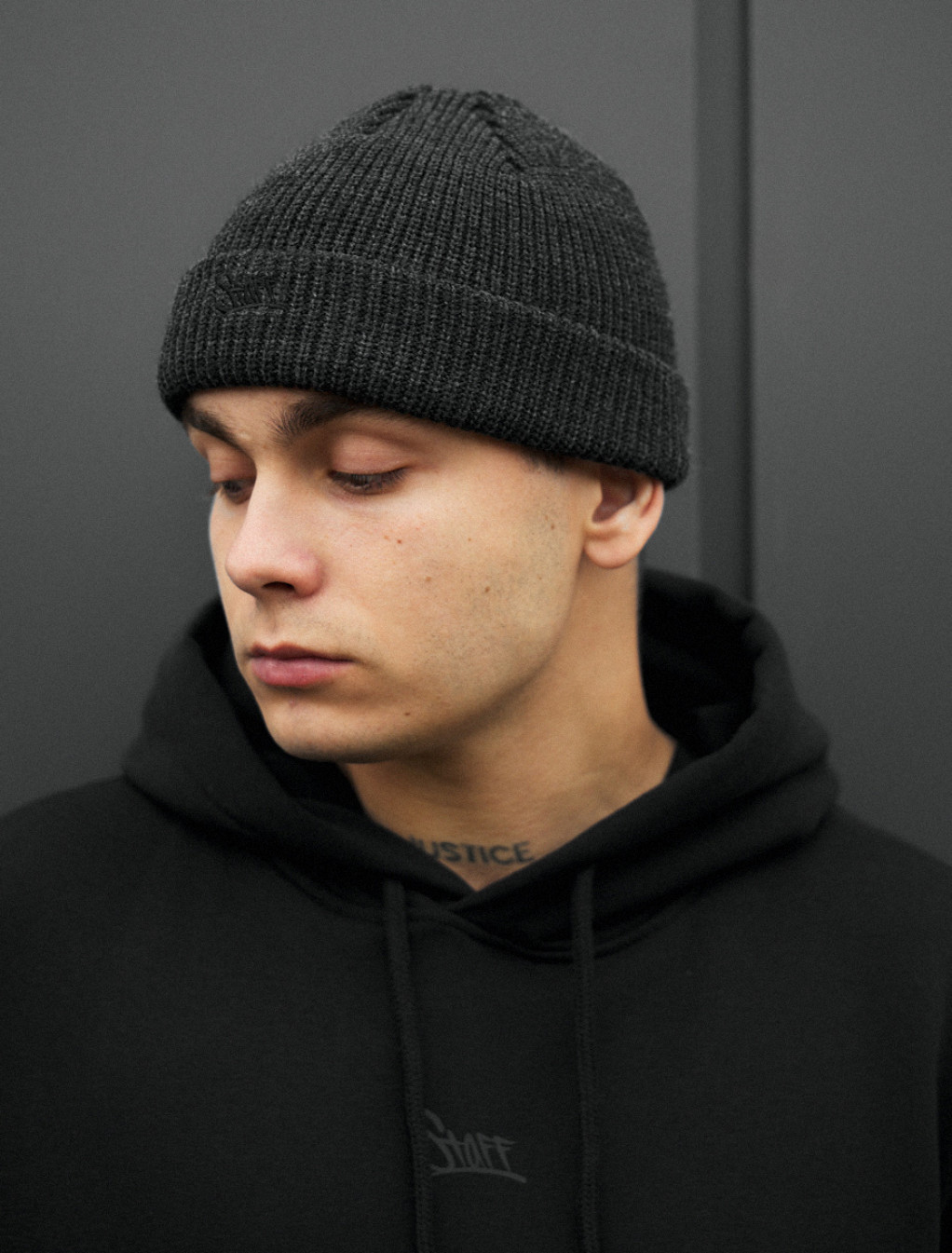 Czapka Staff graphite logo