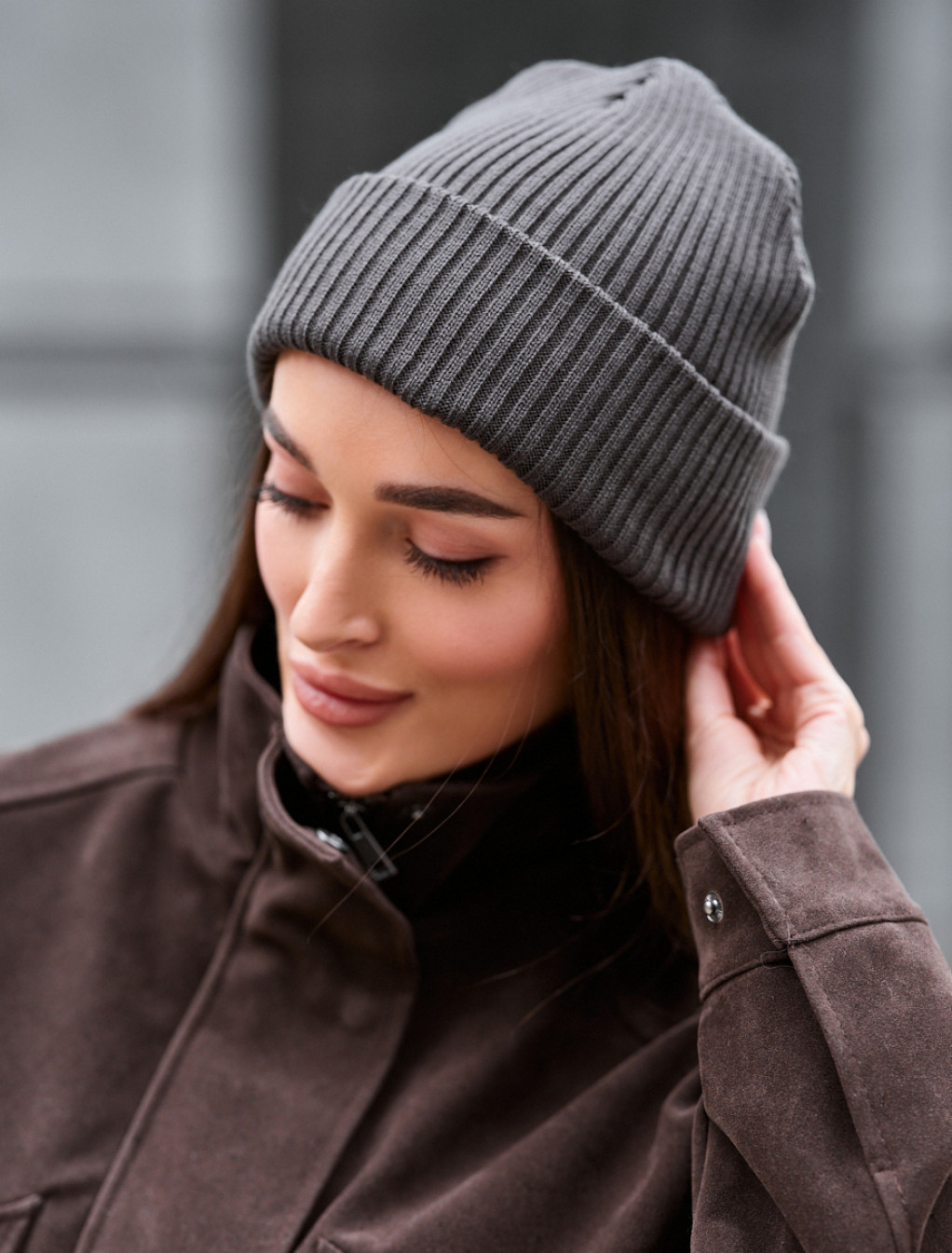 Czapka Staff 2 dark gray basic