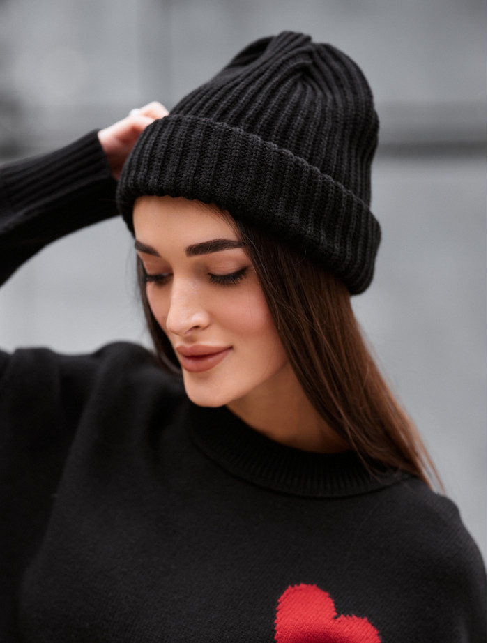 Czapka Staff 4 black