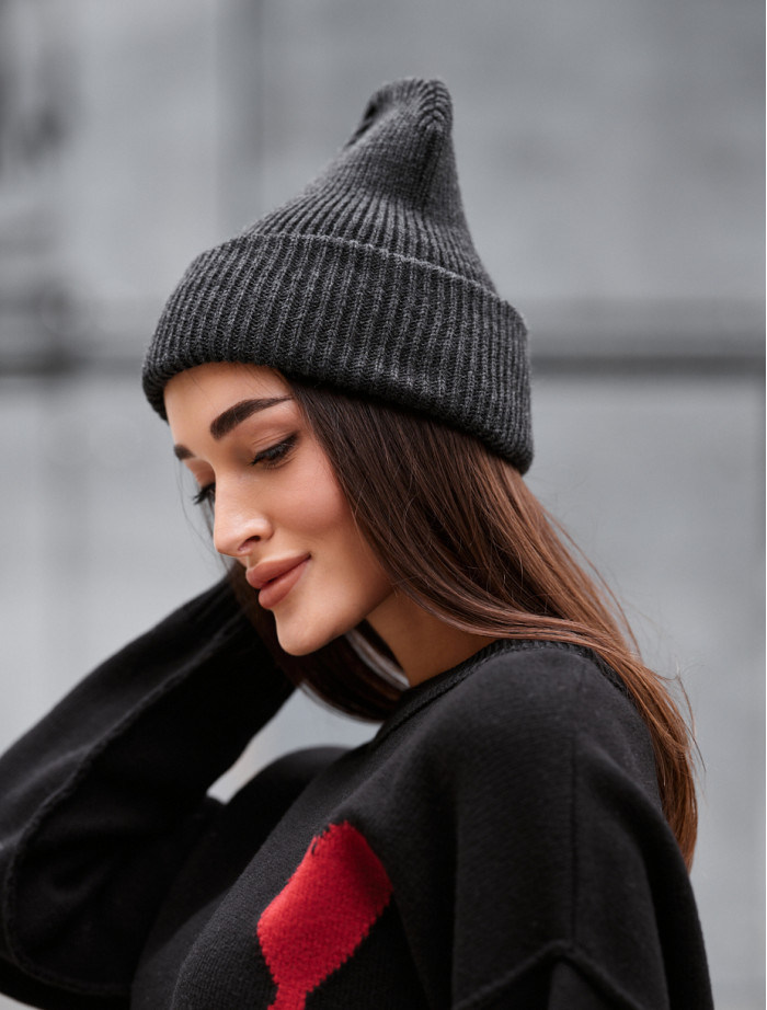 Czapka Staff 6 graphite basic