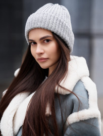 Czapka damska Staff 17 light gray