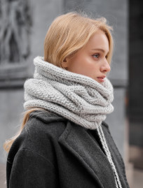 Szalik Staff 10 light gray