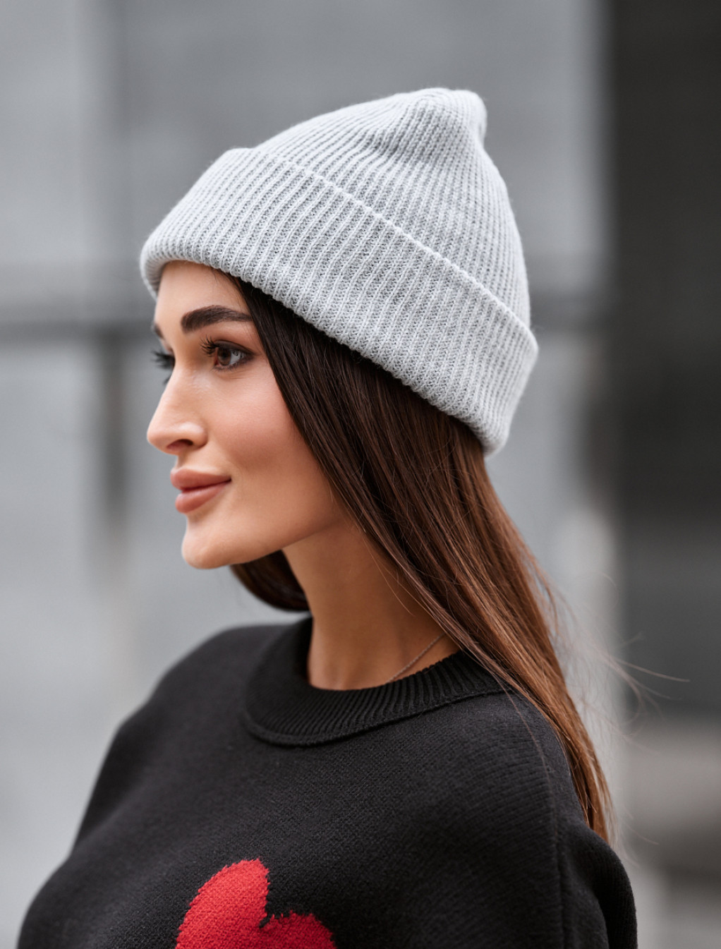 Czapka Staff 12 light gray