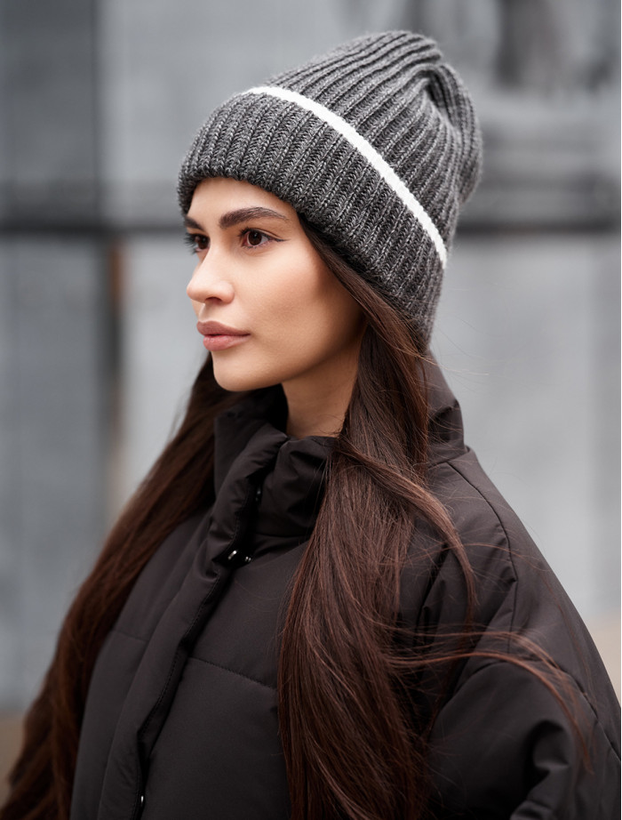 Czapka Staff 2 gray line