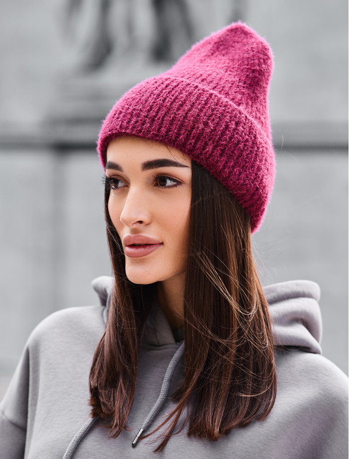 Czapka damska Staff 5 bordo