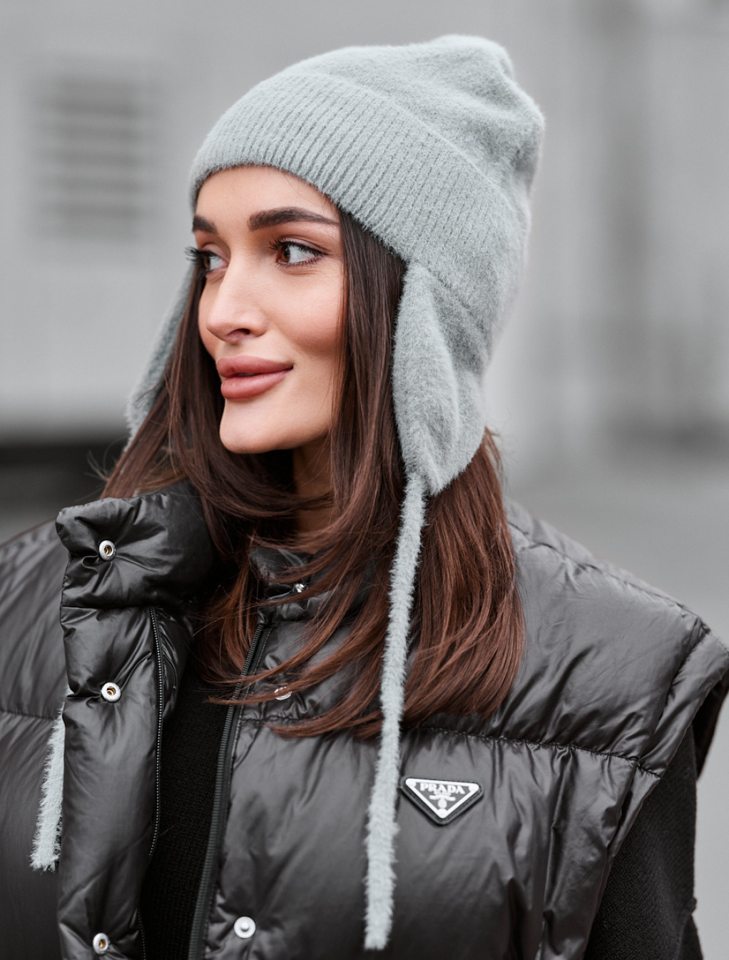 Czapka Staff 19 light gray