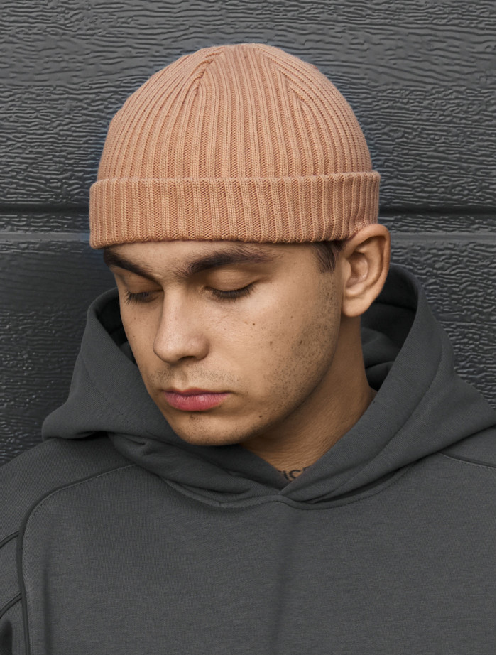 Czapka Staff 1 light brown