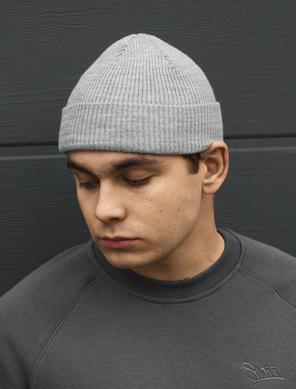 Czapka Staff 3 light gray