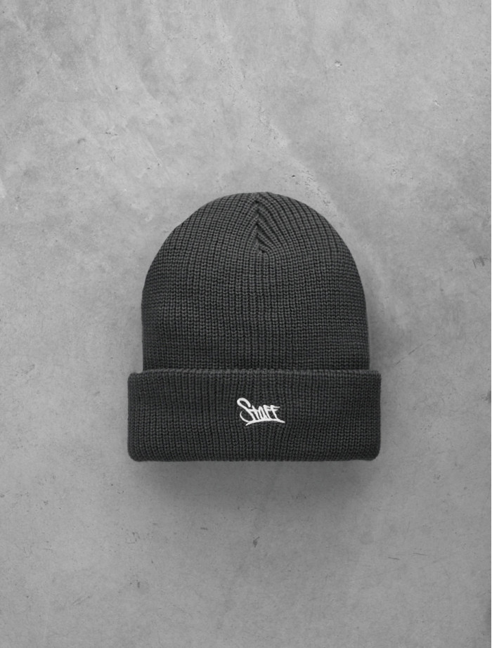 Czapka Staff 12 logo dark gray