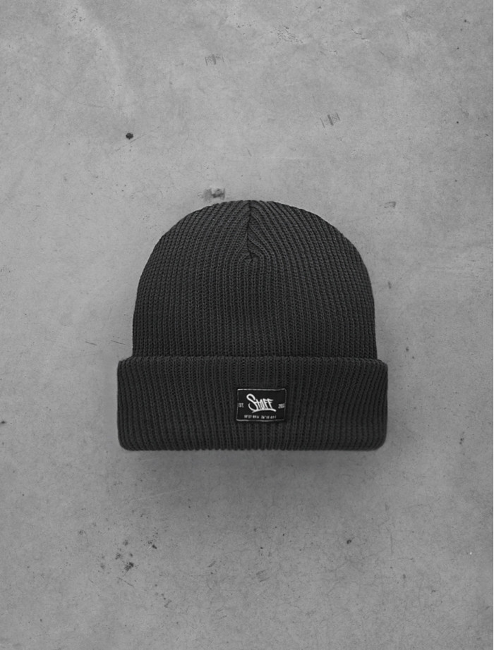 Czapka Staff 12 dark gray logo basic