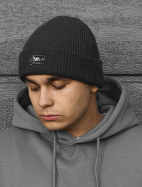 Czapka Staff 12 dark gray logo basic