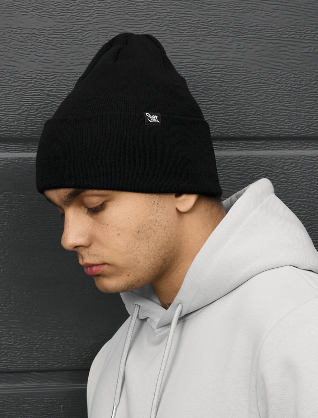 Czapka Staff 11 black logo long