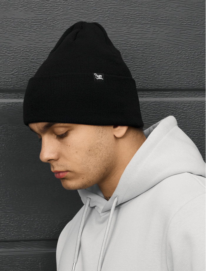 Czapka Staff 11 black logo long