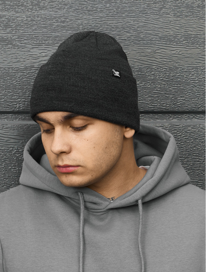 Czapka Staff 11 graphite logo long