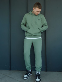 Komplet dresowy Staff light green logo
