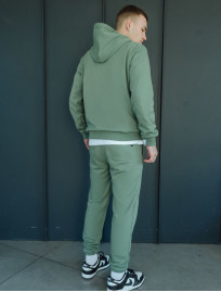 Komplet dresowy Staff light green logo