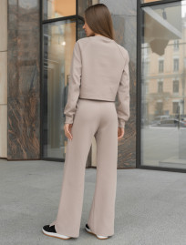 Damski komplet dresowy Staff cu cappuccino