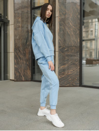 Damski dres sportowy Staff interlock logo blue