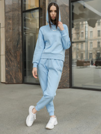 Damski dres sportowy Staff interlock logo blue