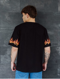 Koszulka Staff flames oversize