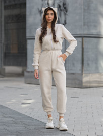 Damski kombinezon Staff mo milk melange fleece