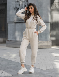 Damski kombinezon Staff mo milk melange fleece