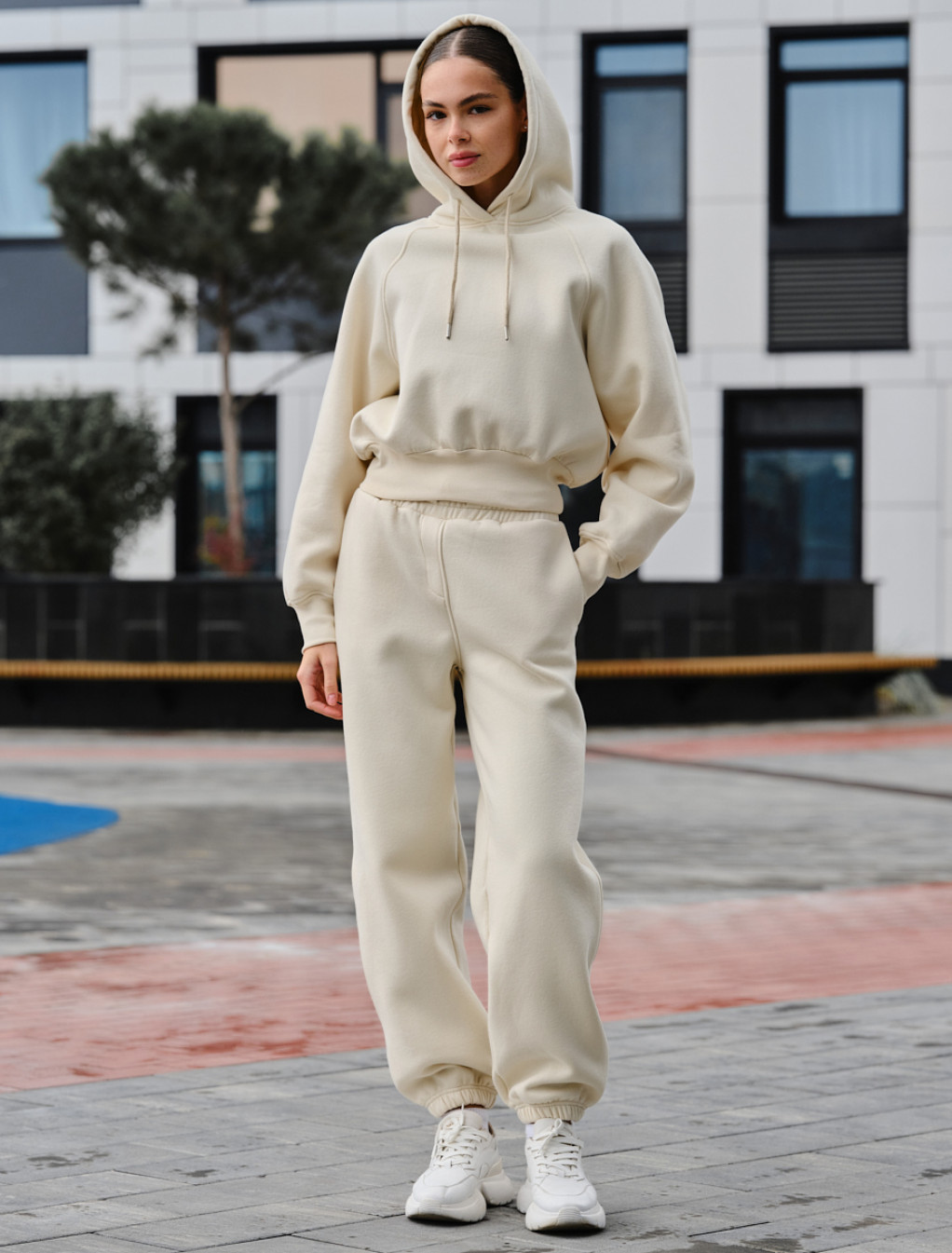 Damski dres Staff meg milk fleece