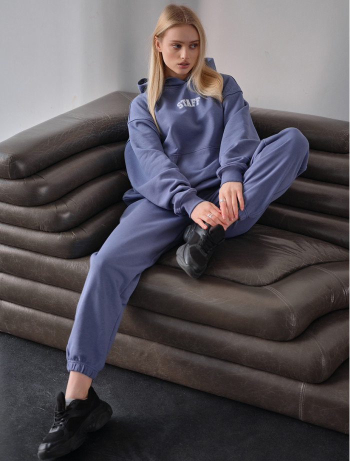 Damski dres Staff nex blue viola oversize