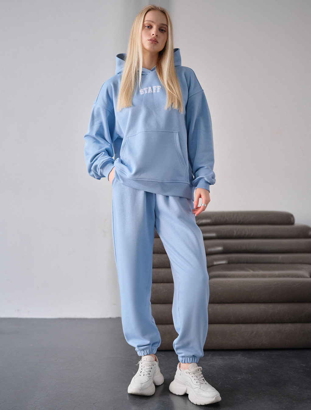 Dres damski Staff nex light blue oversize