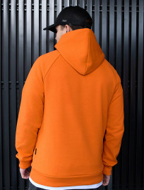 Bluza z kapturem Staff orange logo reglan