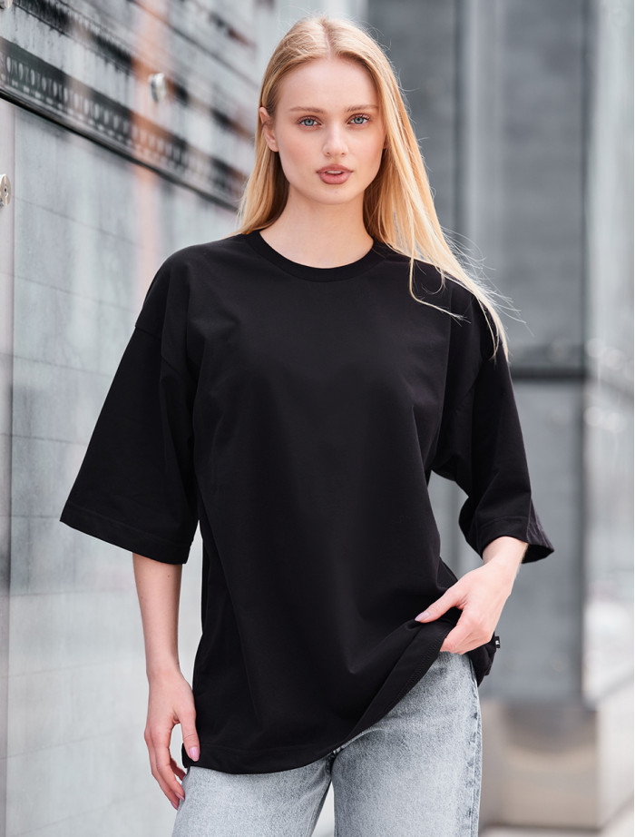 Koszulka Staff ri black oversize