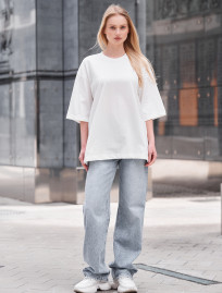 Koszulka Staff ri white oversize