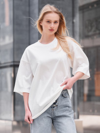 Koszulka Staff ri white oversize