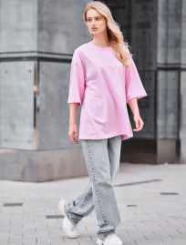 Koszulka Staff ri pink oversize