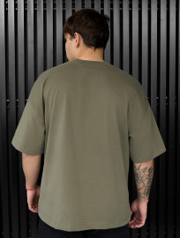 Koszulka Staff olive logo oversize