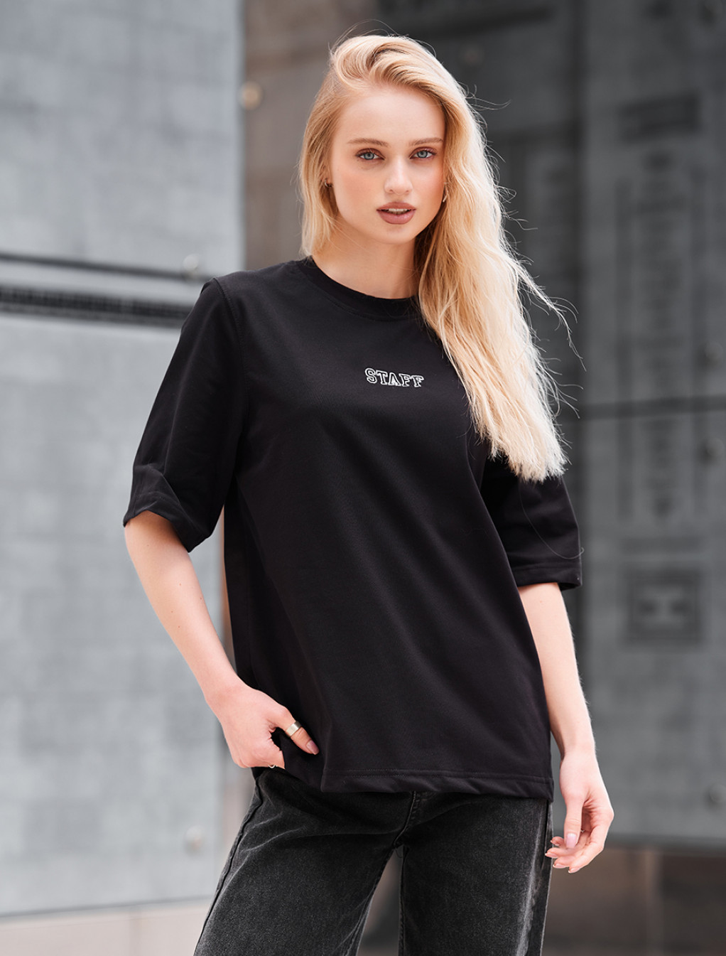 Koszulka Staff is logo black